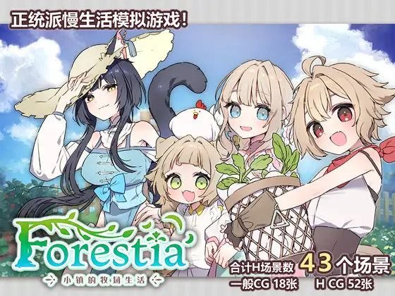 [日系RPG/后宫/兽娘]Forestia～小镇的牧场生活～ フォレスティア～ちいさな町の牧場ライフ～Ver1.0.6 官方中文版【安卓模拟器/PC-502M】