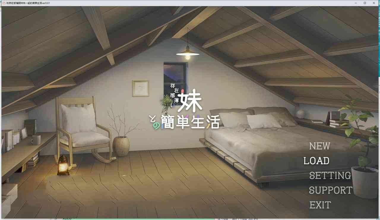 更新0.9D[养成/互动SLG/同居/动态] 和存在感薄弱妹妹一起的简单生活（存在感薄い妹との簡単生活）v0.9D 官方中文版+存档+作弊码【安卓/PC-3.6G】