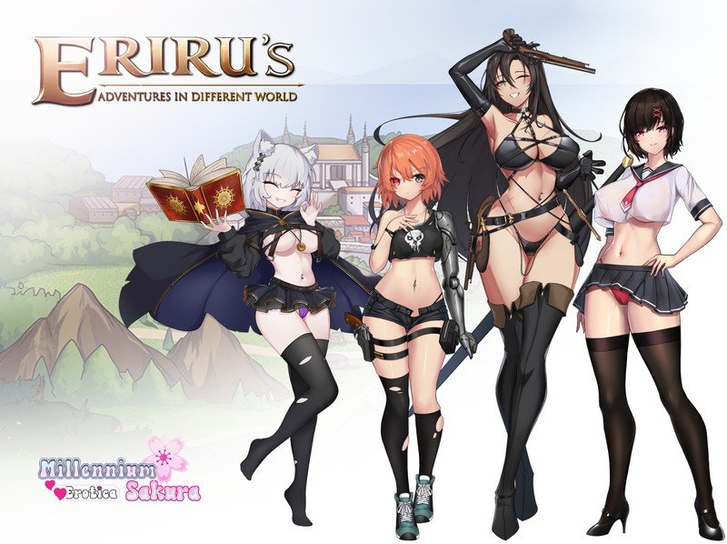 新作[冒险RPG/异世界] 艾莉露在异世界的冒险之不死之冠（エリルの異世界冒険～不死の王冠～）第2版 官中步兵版【安卓模拟器/PC-1.34G】