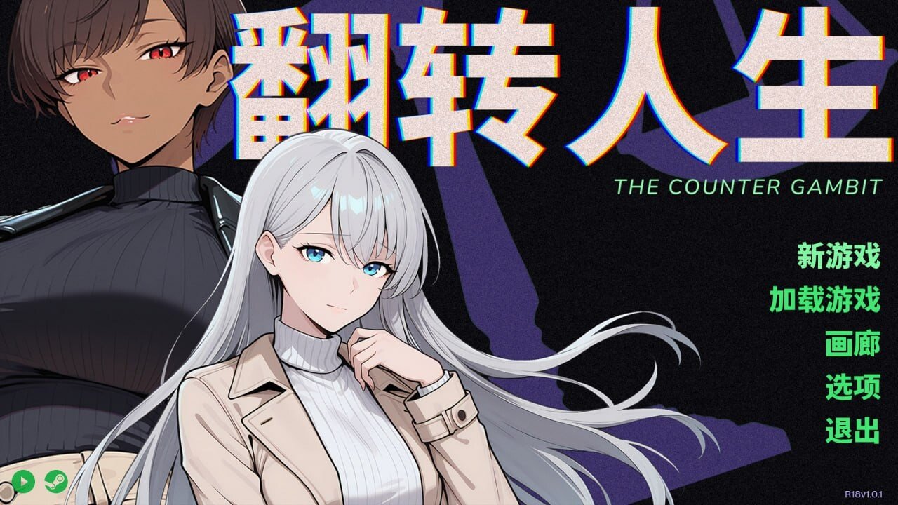 新作[日式SLG/无码/动态] 翻转人生（The Counter Gambit）v1.0.1 Steam官中步兵版 【PC-786M】