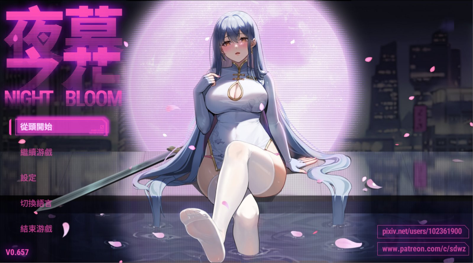 更新[RPG/国产/动态] 夜幕之花（Night Bloom）v0.657 官方中文步兵 【安卓模拟器/PC-1.48G】 - 团子ACG-团子ACG