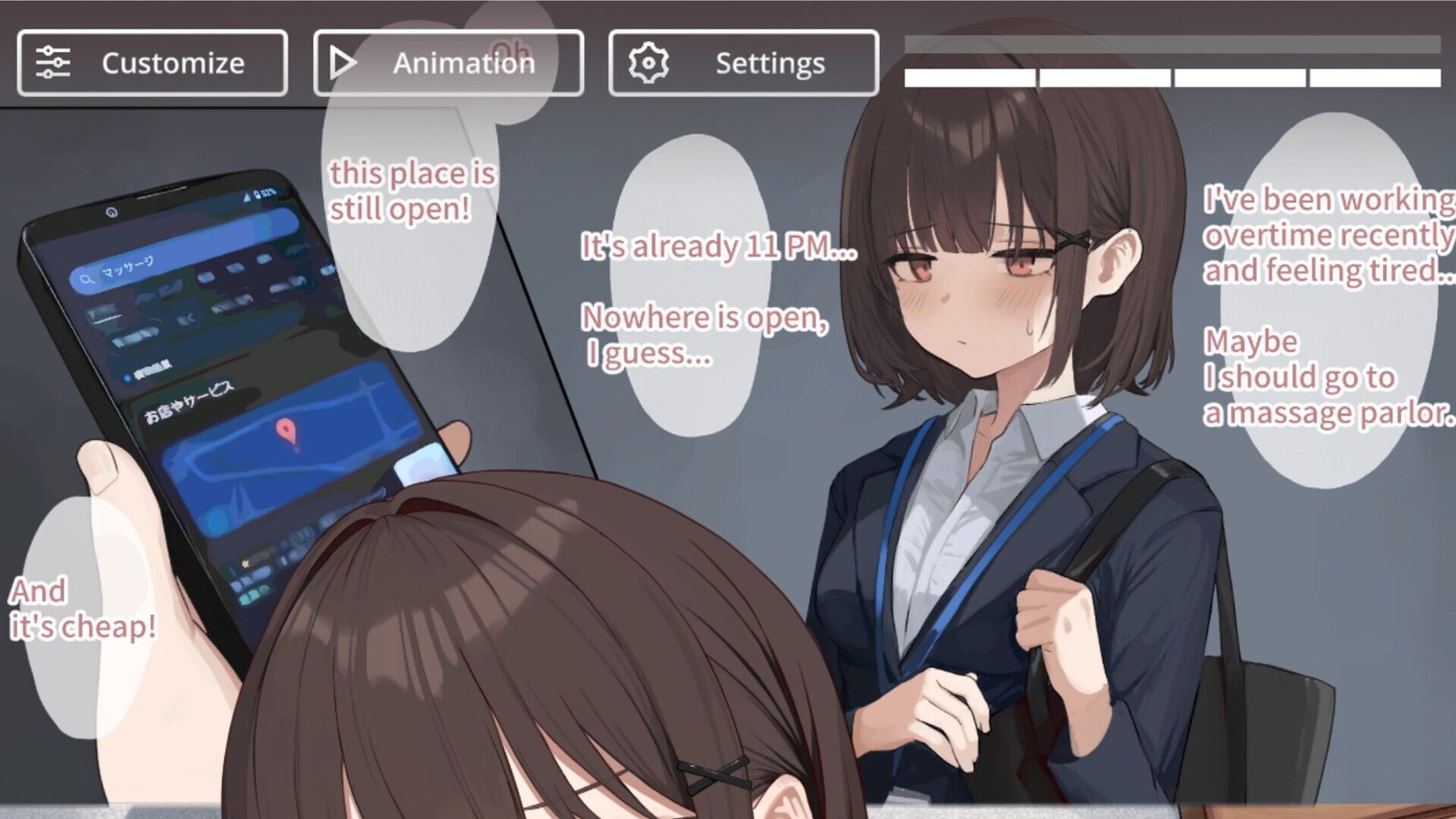 图片[1]-更新[爆款SLG/触摸/Live2D/动态] 进入可疑按摩店的新员工（SKETCHY MASSAGE）v2.0 官方中文版 【安卓/PC-235M】 - 团子ACG-团子ACG
