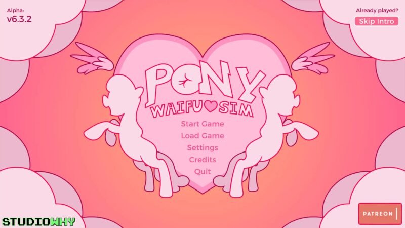 图片[1]-更新[SLG/欧美/福瑞/同人] 小马老婆模拟器 （pony waifu sim alpha）v6.4.0 官方中文版 【安卓/PC-5.28G】 - 团子ACG-团子ACG
