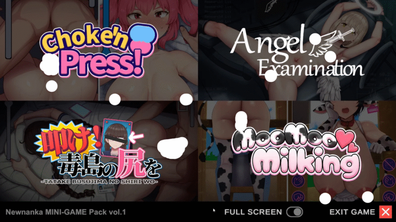 [SLG/动态/触摸] Newnanka 迷你游戏包 vol.1（Newnanka MINI-GAME Pack vol.1）v1.0 日文生肉 【安卓/PC-177M】-团子ACG