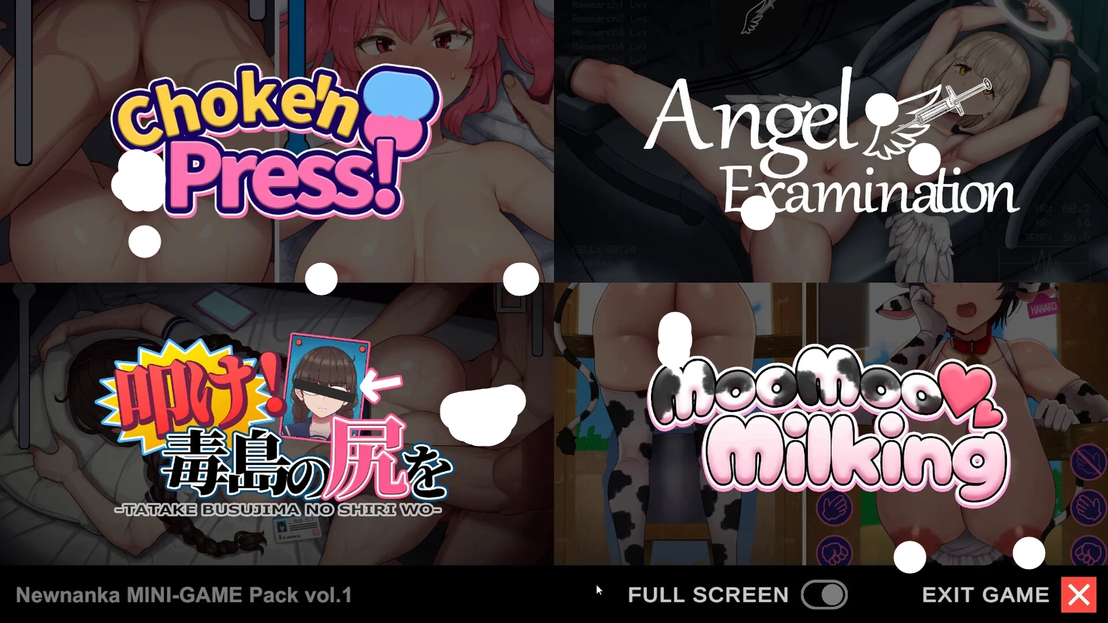 [SLG/动态/触摸] Newnanka 迷你游戏包 vol.1（Newnanka MINI-GAME Pack vol.1）v1.0 日文生肉 【安卓/PC-177M】-团子ACG