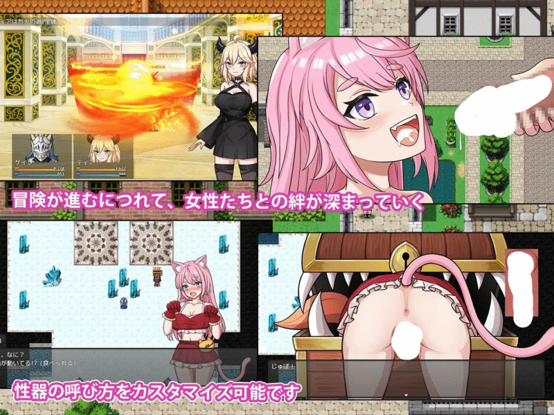 图片[2]-[回合RPG/战斗/冒险]恶魔与猫娘 – 心跳开始的冒险 汉化+作弊码 - 团子ACG-团子ACG