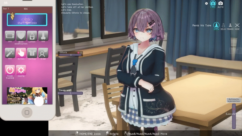 图片[2]-破解版[爆款SLG/3D/动画] 催眠偶像 Hypnotic Idol 催眠アイドル 女子大生ライバーと催眠アプリでエッチしちゃう話 Ver1.026 Steam官方中文版+去码+去阴影+存档[257M] - 团子ACG-团子ACG