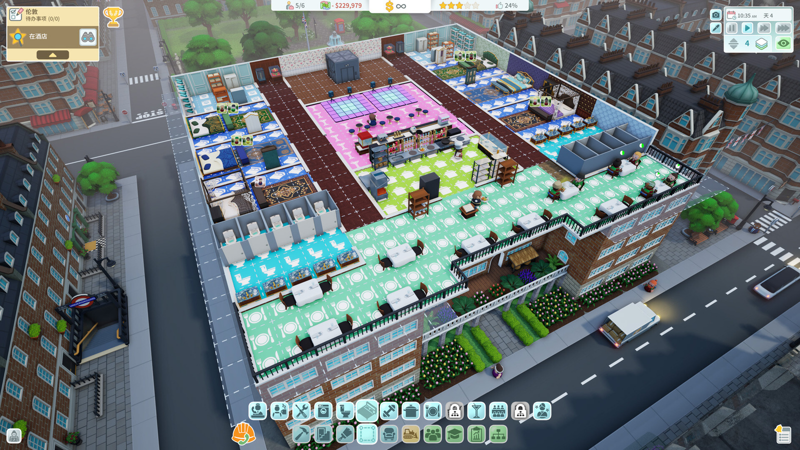 图片[1]-[城市模拟] 酒店建筑师 Hotel Architect Build.24493668 中文版全DLC 【PC-724M】 - 团子ACG-团子ACG