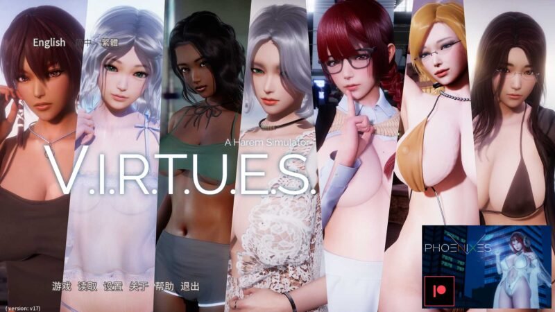 【安卓/PC】神作[SLG/后宫/动态】V.I.R.T.U.E.S. 美德 V1-17 全章节 完结精翻汉化步兵版+外传 【安卓/PC-9.13G】-团子ACG