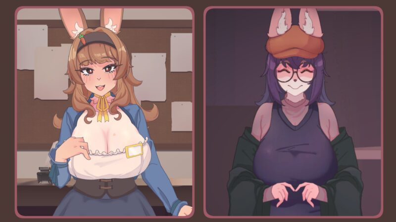 图片[3]-[SLG/触摸/动态] 公会前台的兔女郎小姐正为指标烦恼 （ギルド受付のバニーさんはノルマに悩んでいる）v1.01 官方中文 【PC-231M】 - 团子ACG-团子ACG
