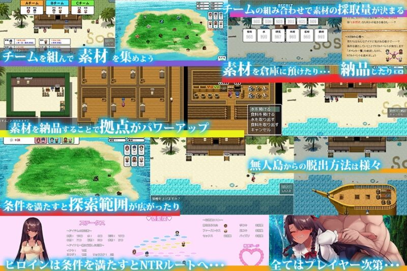 图片[3]-[RPG/NTR] 无人岛幸存者 無人島サバイバーズ 官方中文步兵+全回想 【安卓/PC-2.09G】 - 团子ACG-团子ACG